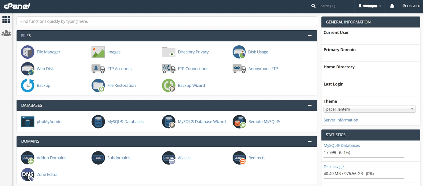 arvixe cpanel