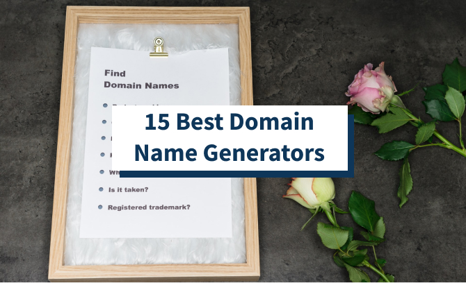 15 Best Domain Name Generators