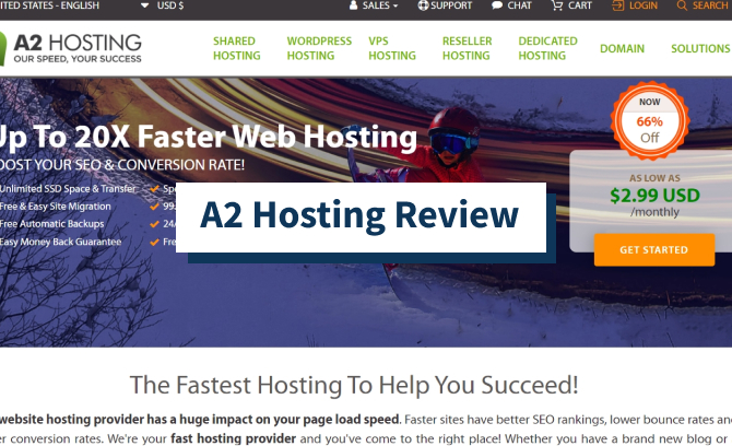 A2 Hosting Review