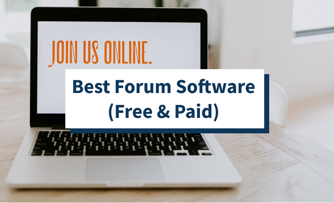 Best Forum Software (Free & Paid)