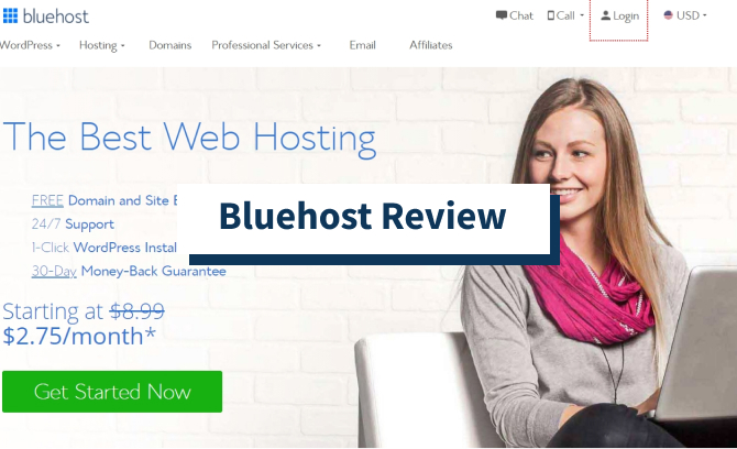 Bluehost Review january 2021