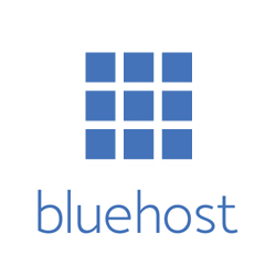 Bluehost logo sidebar