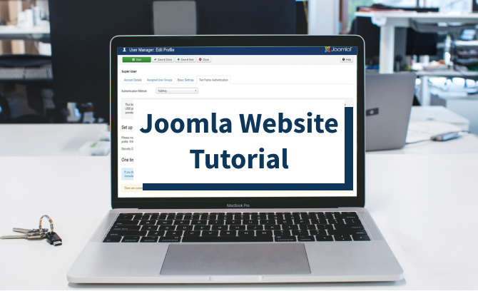 Joomla Website Tutorial