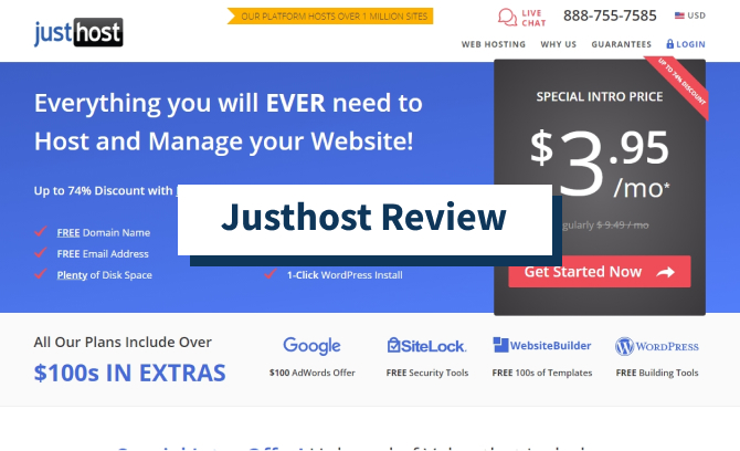 Justhost Review