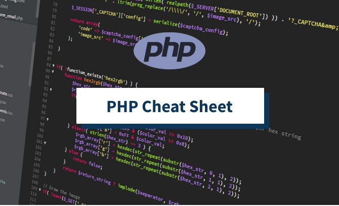 PHP Cheat Sheet