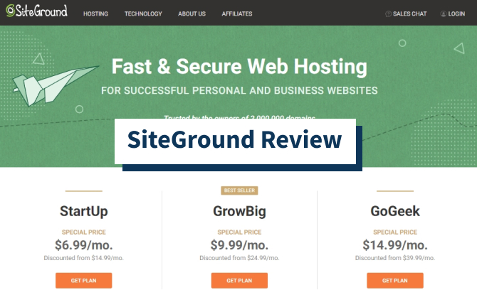 SiteGround Review