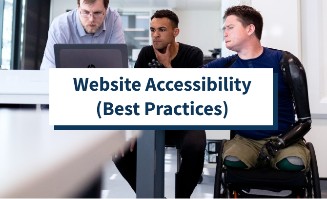 Website Accessibility (Best Practices)