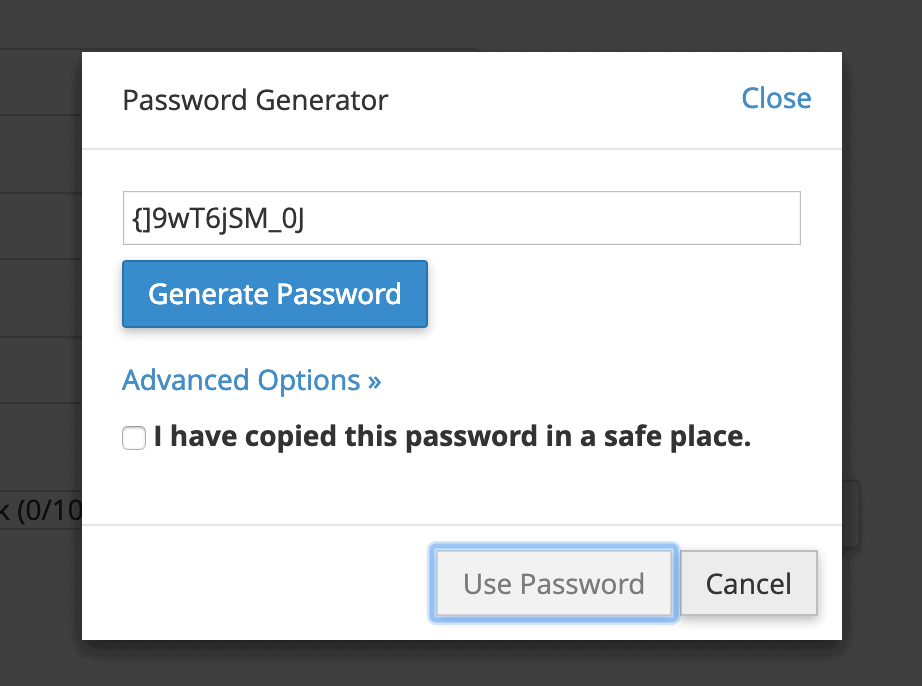 password generator