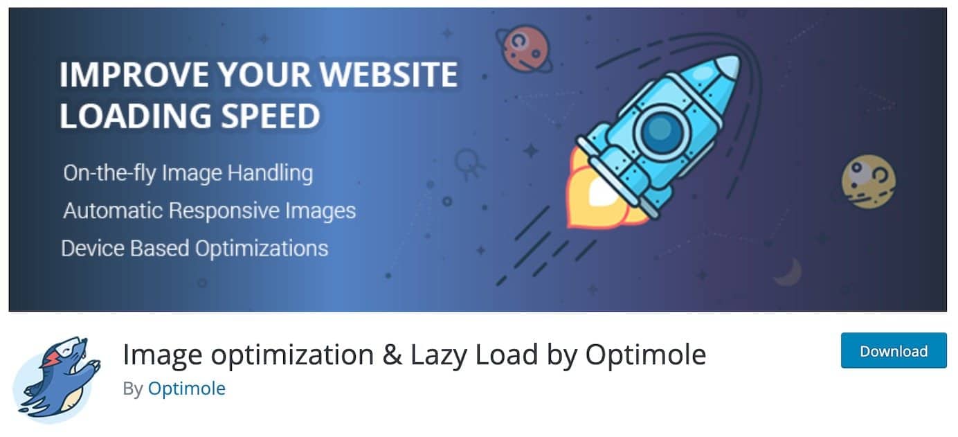 WordPress plugins for image optimization: Optimole