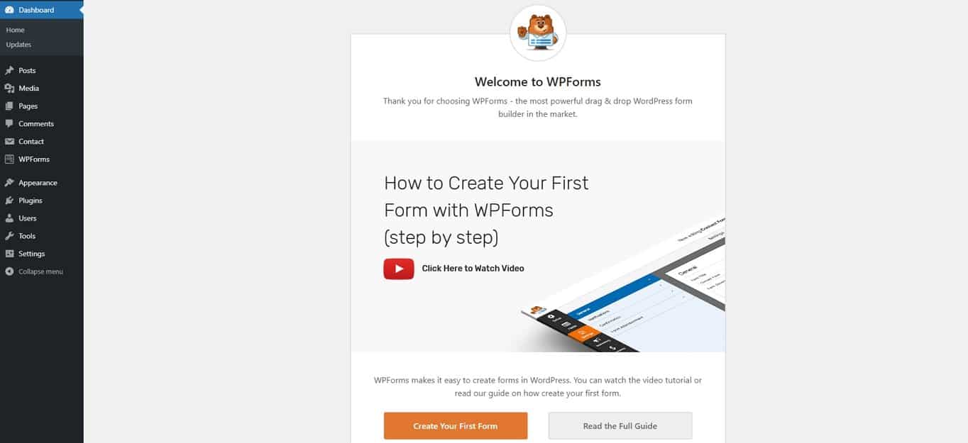 Welcome to WPForms