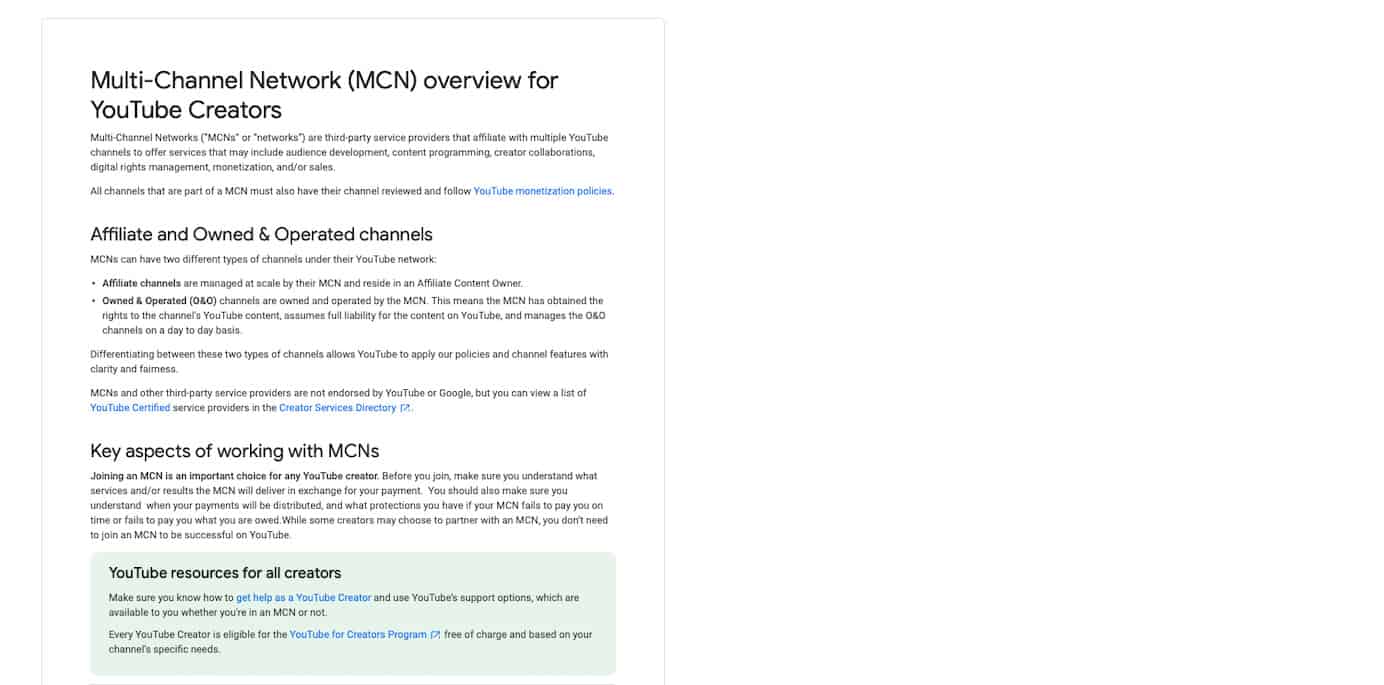 multi-channel networks