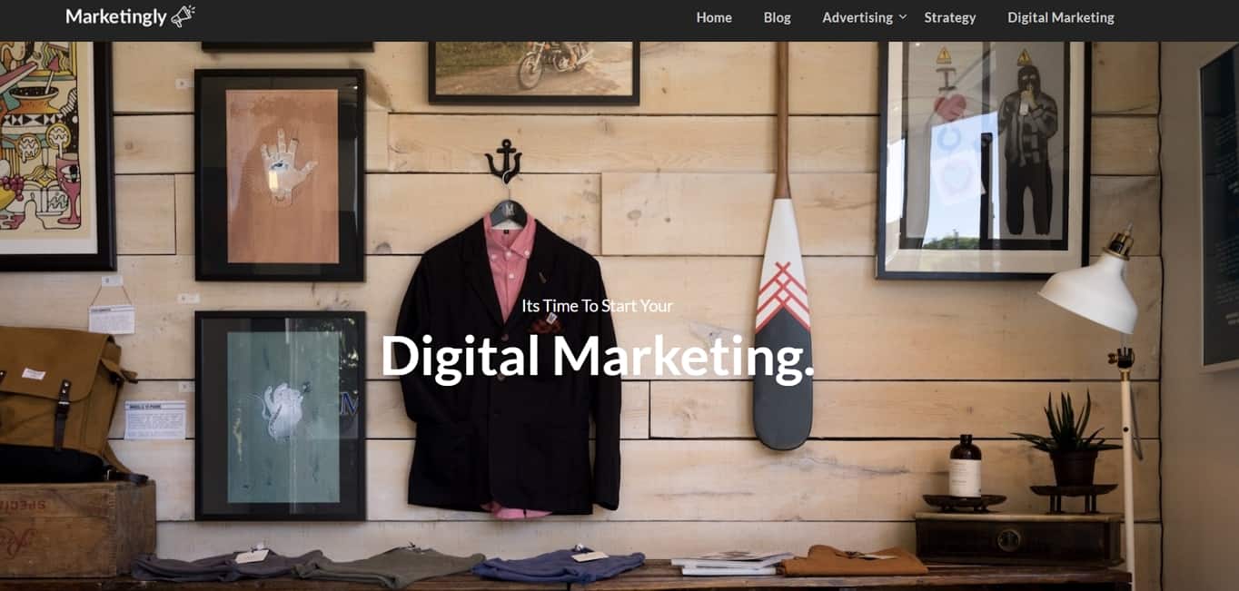 Marketingly Free WordPress Theme