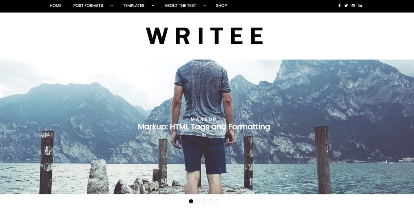 Writee Free WordPress Theme